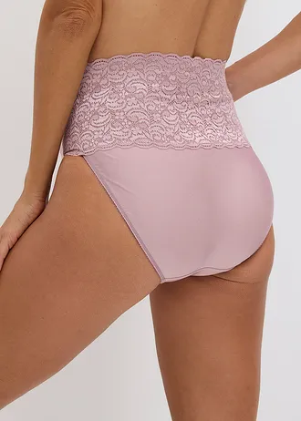 Chilot cu efect shape puternic (set/2 buc.) • 2 x roz-gri • magazin bonprix