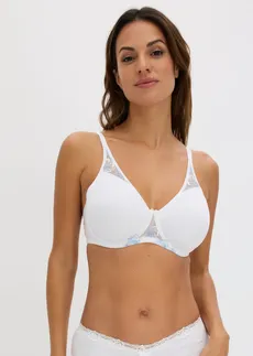 Beugel bh (set van 2) • lichtblauw+wit • bonprix online shop