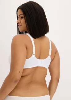 Soutien-gorge à armatures et bretelles rembourrées, Couleur: blanc