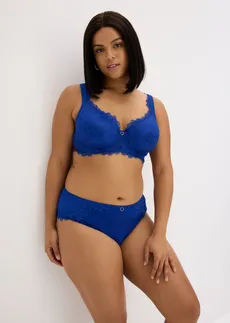 Voorgevormde bh met gouden details, Kleur: kobaltblauw