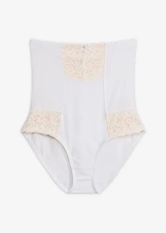 Chilot efect shape puternic • alb/roz pudrat • magazin bonprix