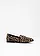 Pantofi loafer animal look, culoare: bej imprimeu leo