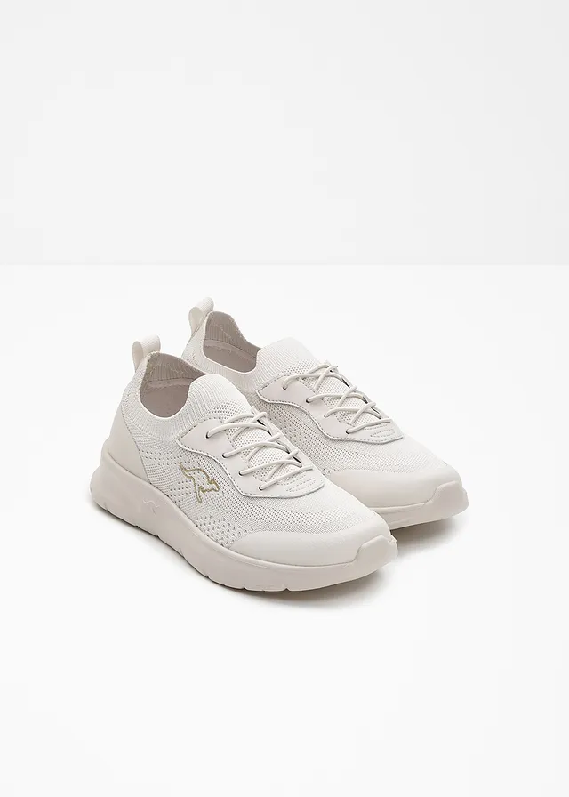 Sneakers Kangaroos confortables à enfiler, Couleur: beige