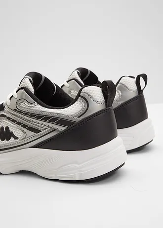 Sneakers Kappa chunky à semelle légère • argenté-noir métallisé • Boutique bonprix
