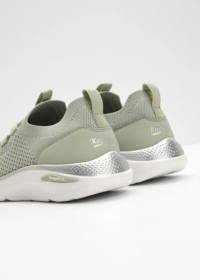 Sneakers à enfiler Kangaroos avec mémoire de forme • vert sauge • product-page.page-title-suffix