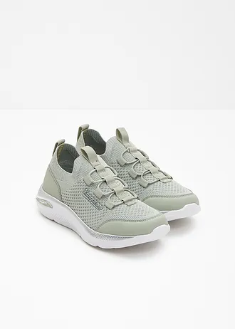 Sneakers à enfiler Kangaroos avec mémoire de forme • vert sauge • Boutique bonprix