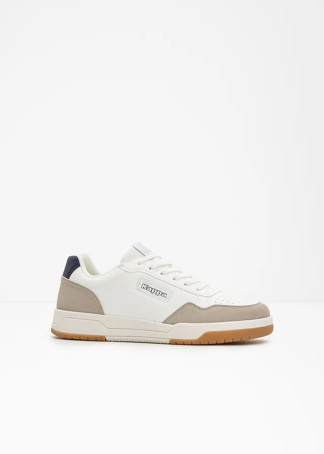 Sneakers Kappa, Couleur: blanc-sable clair-bleu foncé