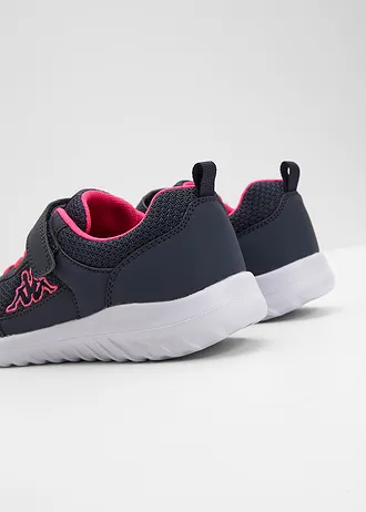 Kappa-sneakers met een lichte zool • donkerblauw/pink • bonprix online shop
