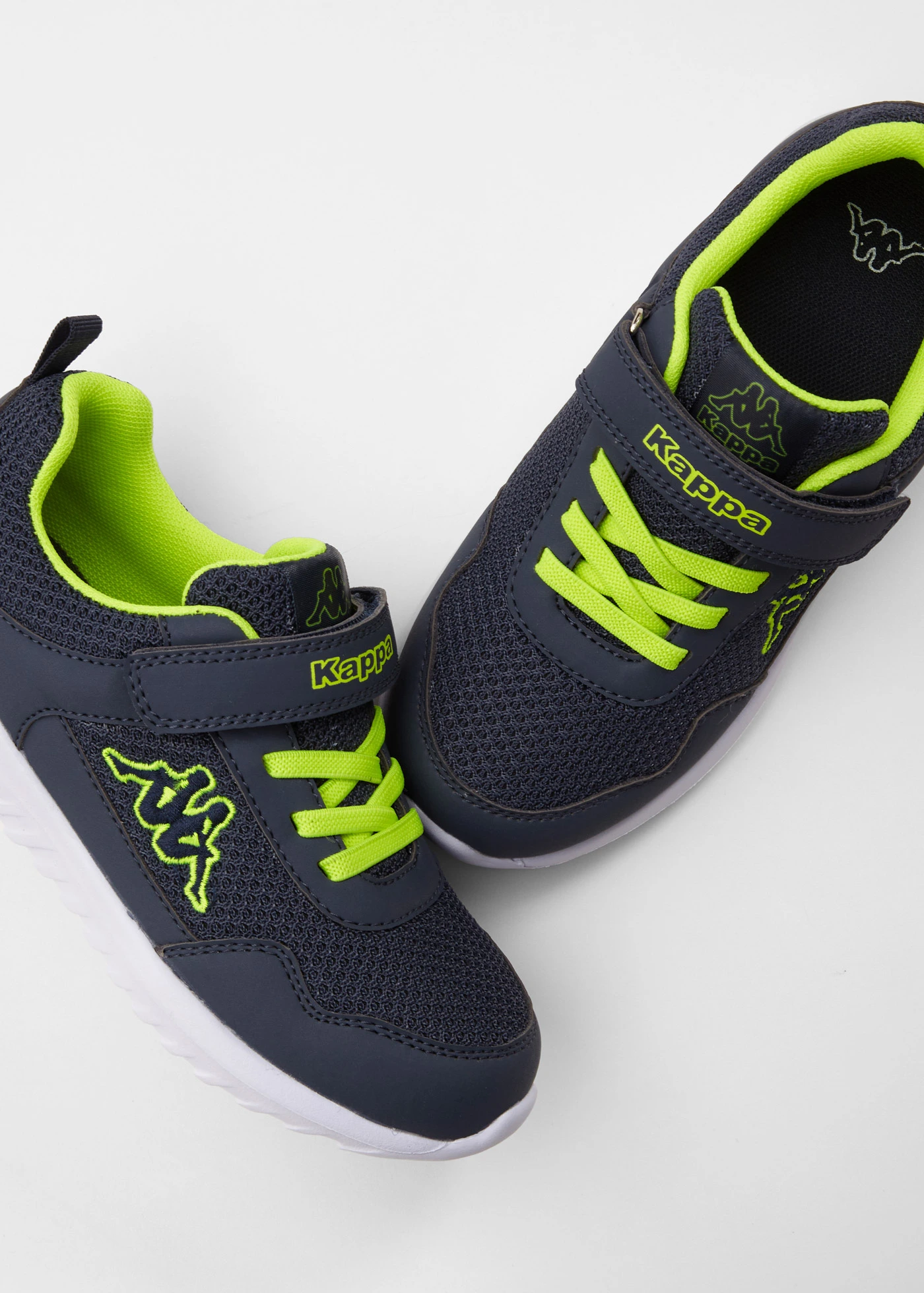 Pantofi sport Kappa cu talpă ușoară • bleumarin/verde-limetă • magazin bonprix