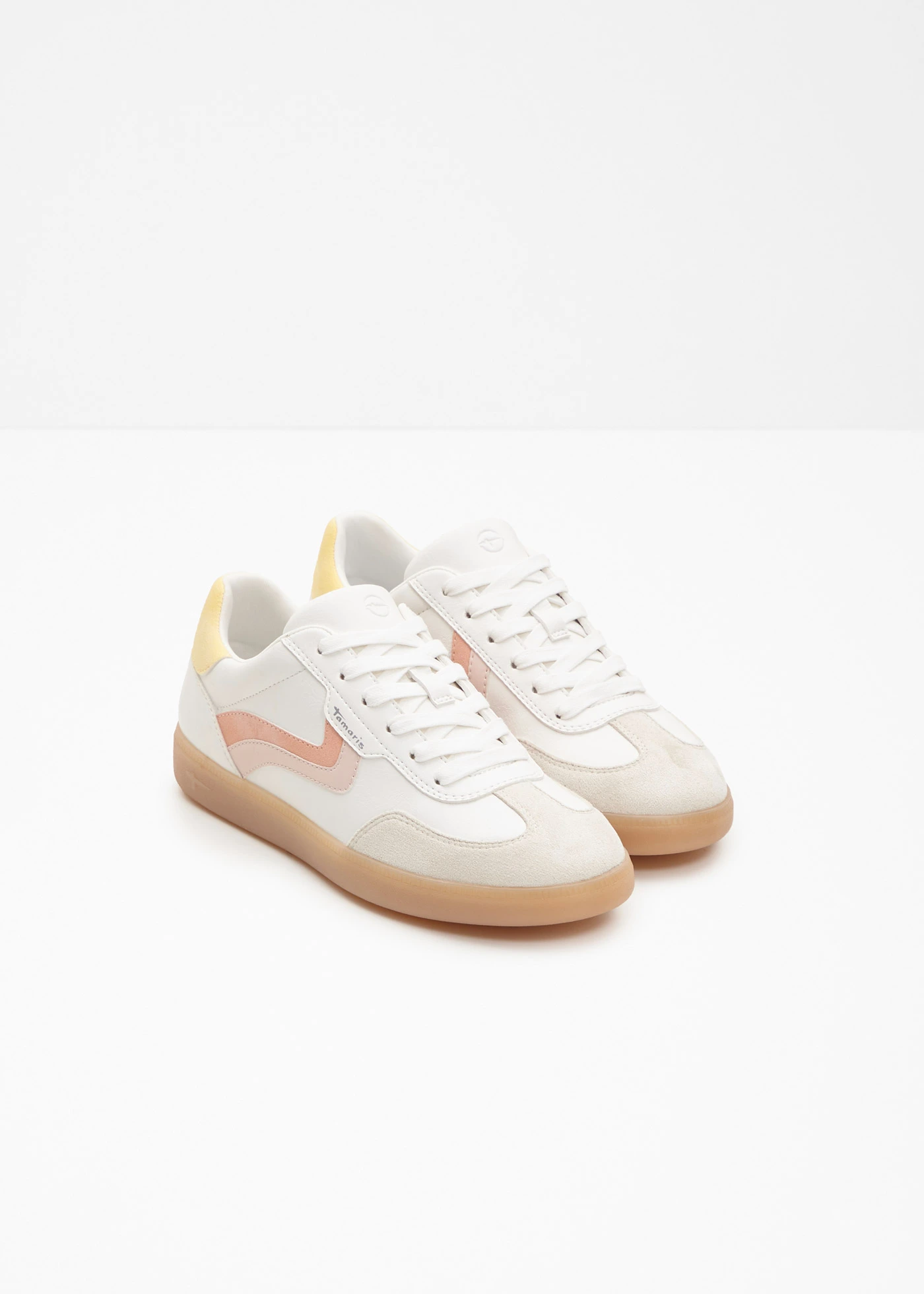 Sneakers van Tamaris in retrolook • blauw-rose • bonprix online shop