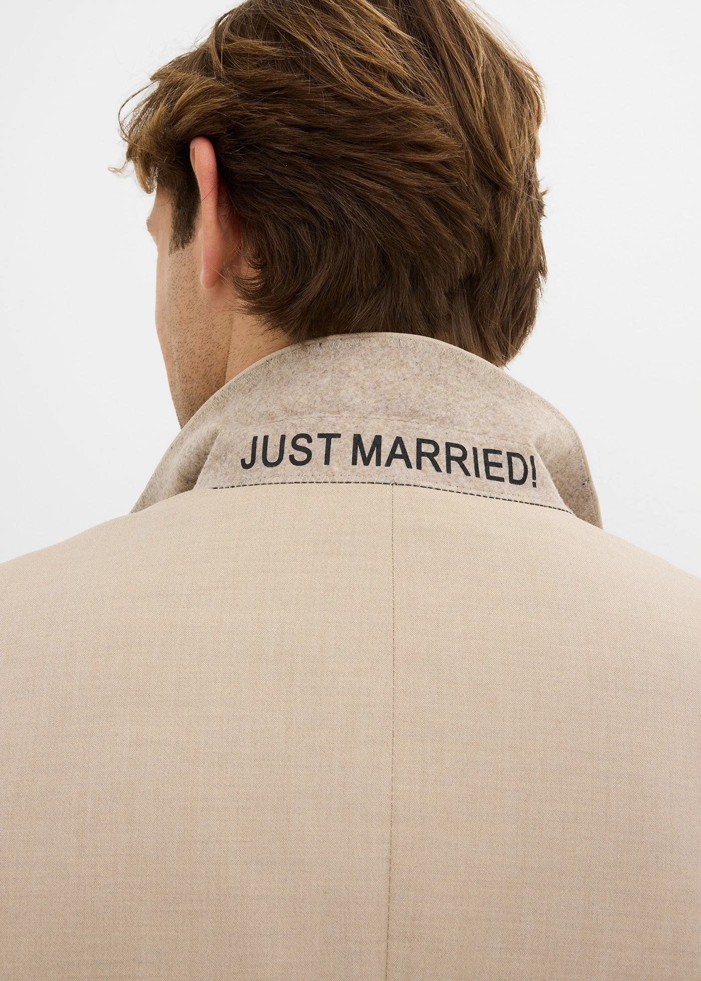 Svatební oblek (4dílná souprava) s vestou a kravatou, střih Regular Fit • světle hnědá melír • bonprix obchod