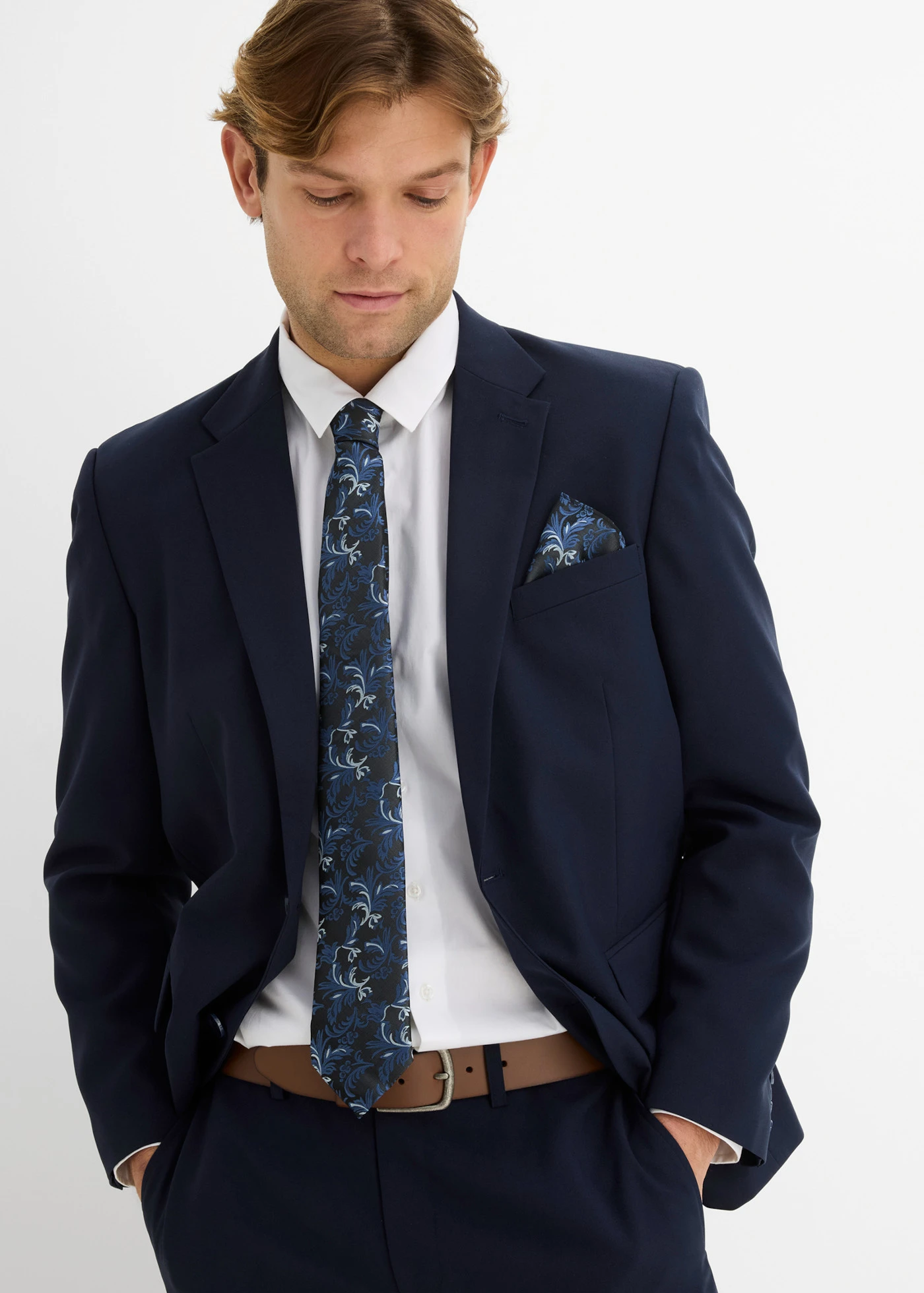 Mix & match colbert, regular fit • inktblauw • bonprix online shop