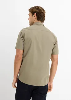 Chemise manches courtes légère • olive fumé • Boutique bonprix