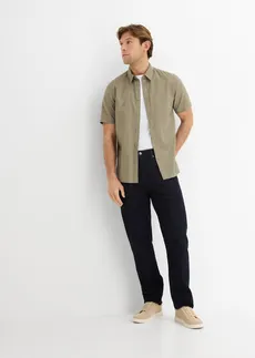 Chemise manches courtes légère • olive fumé • Boutique bonprix