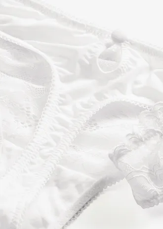 String van sierlijk kant, Kleur: wit