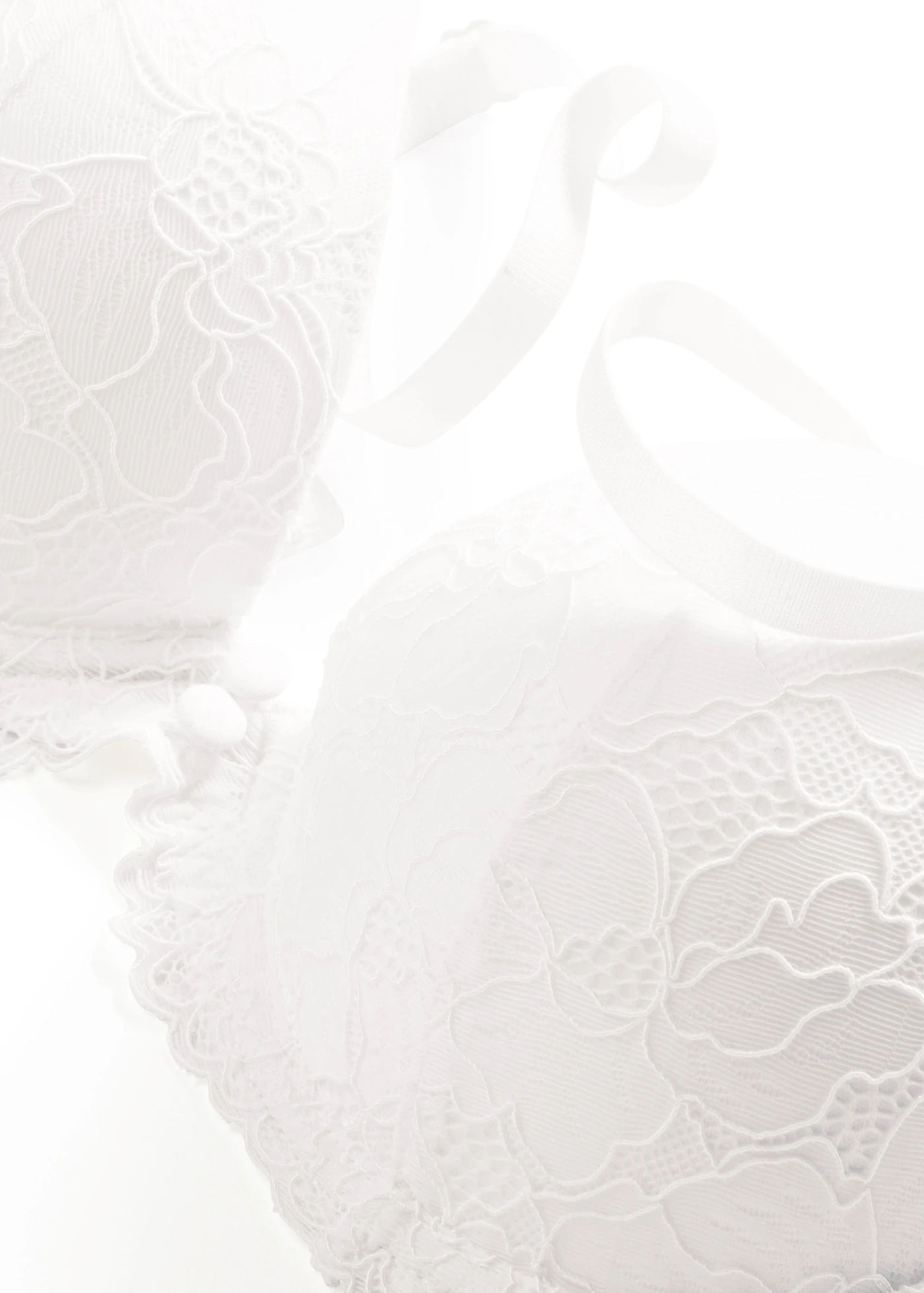 Soutien-gorge push-up avec dentelle • blanc • Boutique bonprix