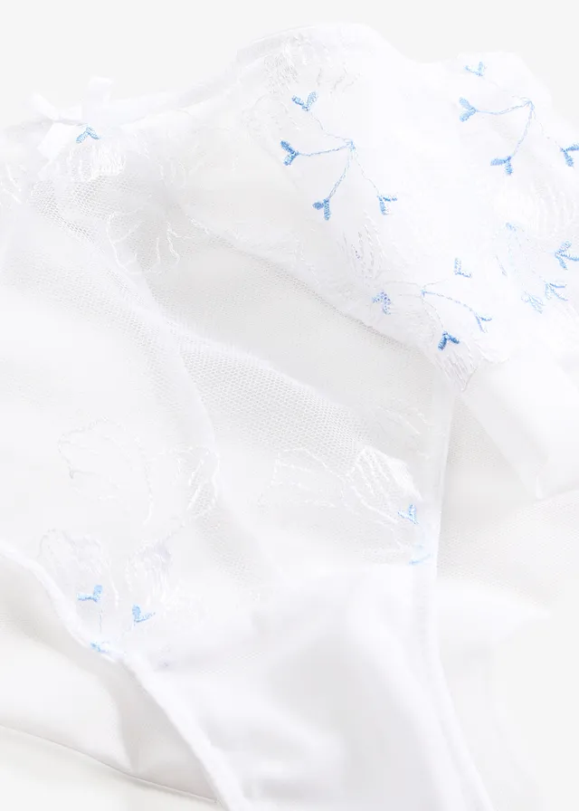 Slip brésilien à broderies • blanc/bleu clair • product-page.page-title-suffix