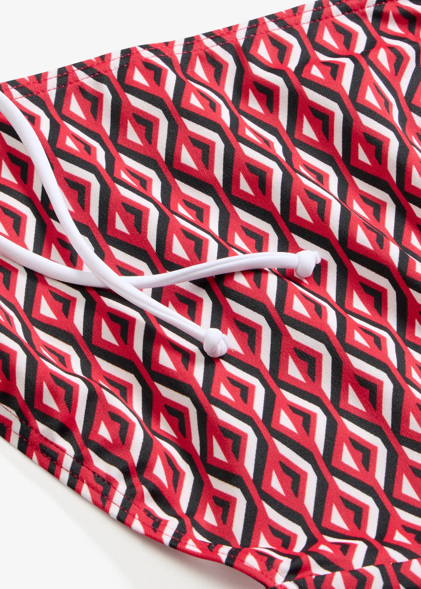 Bikinibroekje (set van 2) • salsarood effen - grafische print • bonprix online shop