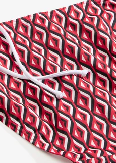 Bikinibroekje (set van 2) • salsarood effen - grafische print • bonprix online shop