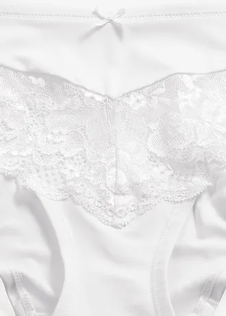 Lot de 2 culottes • blanc/blanc • Boutique bonprix