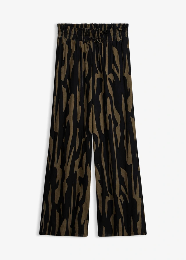 Pantalon de plage en viscose fluide