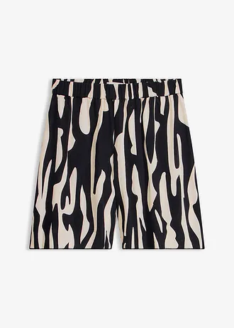 Short de plage en viscose fluide