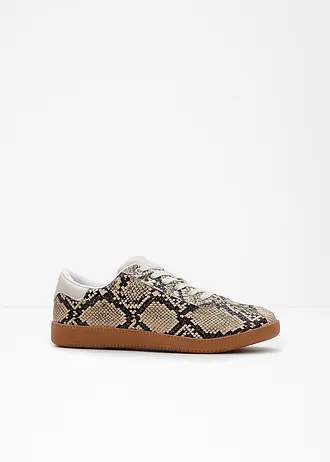 Sneakers à motif python