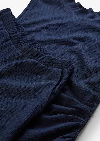 Ensemble en jersey • bleu foncé • Boutique bonprix