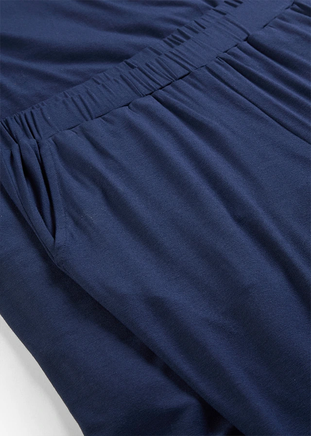T-shirt et pantalon (ens. 2 pces) en viscose extensible • bleu foncé • product-page.page-title-suffix
