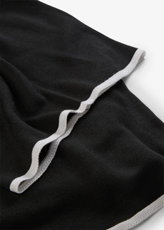 Gebreide broek van een viscose-mix • zwart/wit • bonprix online shop