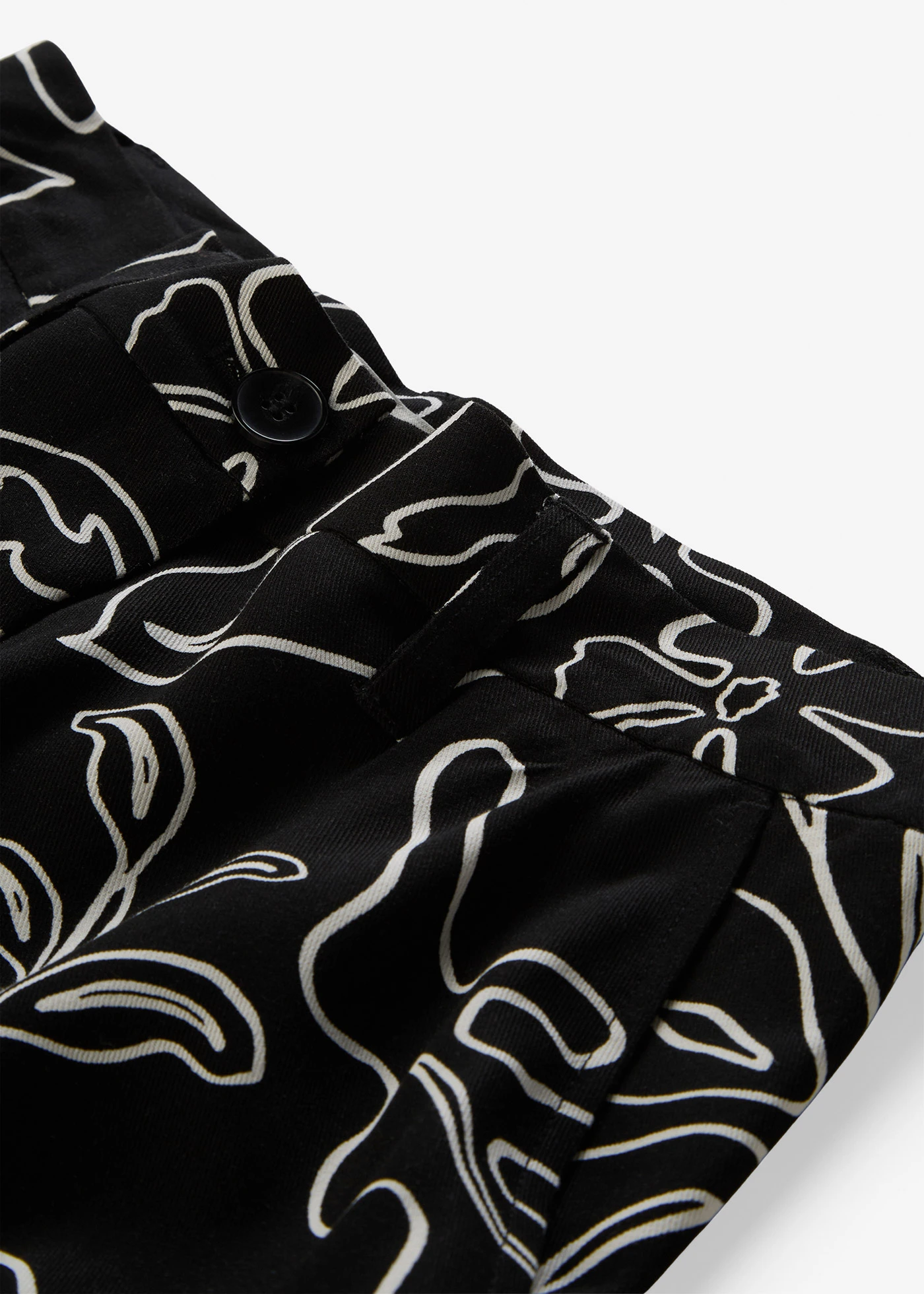 Marlene Dietrich broek • zwart gedessineerd • bonprix online shop