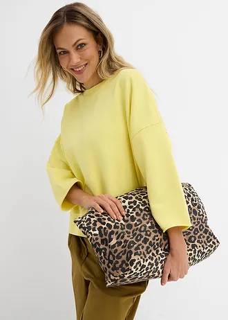 Sweat-shirt oversize • citron pastel • Boutique bonprix