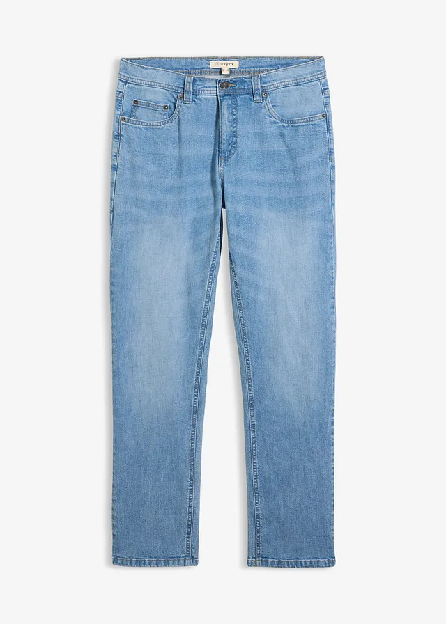 Jean extensible, coupe droite et regular
