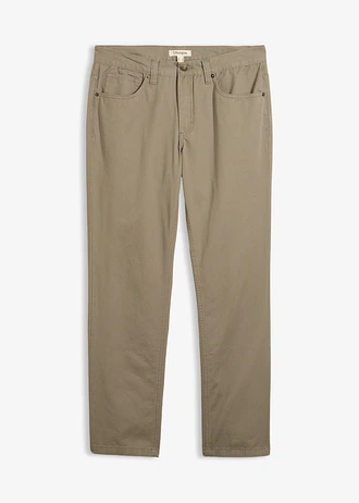 Keprové kalhoty z čisté bavlny Regular Fit, Straight