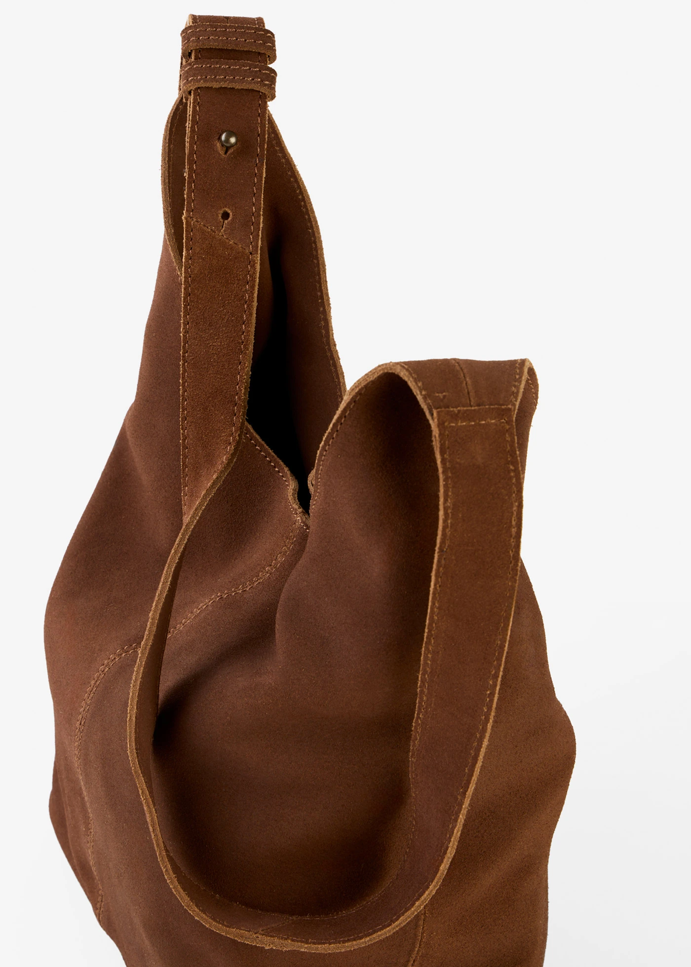 Buideltas van suède • cappuccino • bonprix online shop