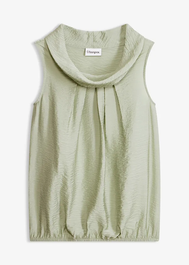 Blouse sans manches • vert pâle • Boutique bonprix