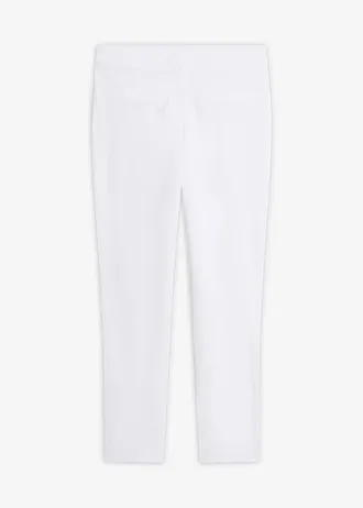 7/8 broek van bengaline • wit • bonprix online shop