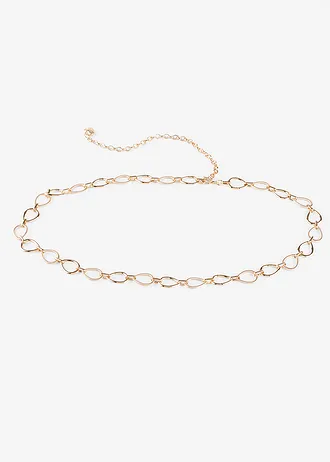 Ceinture chaîne en métal, Couleur: couleur dorée