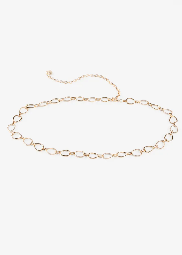 Metalen kettingriem • goudkleurig • bonprix online shop