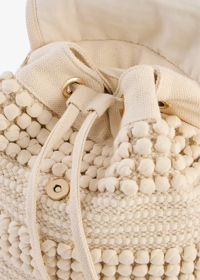 Sac à dos, aspect texturé • beige naturel • product-page.page-title-suffix