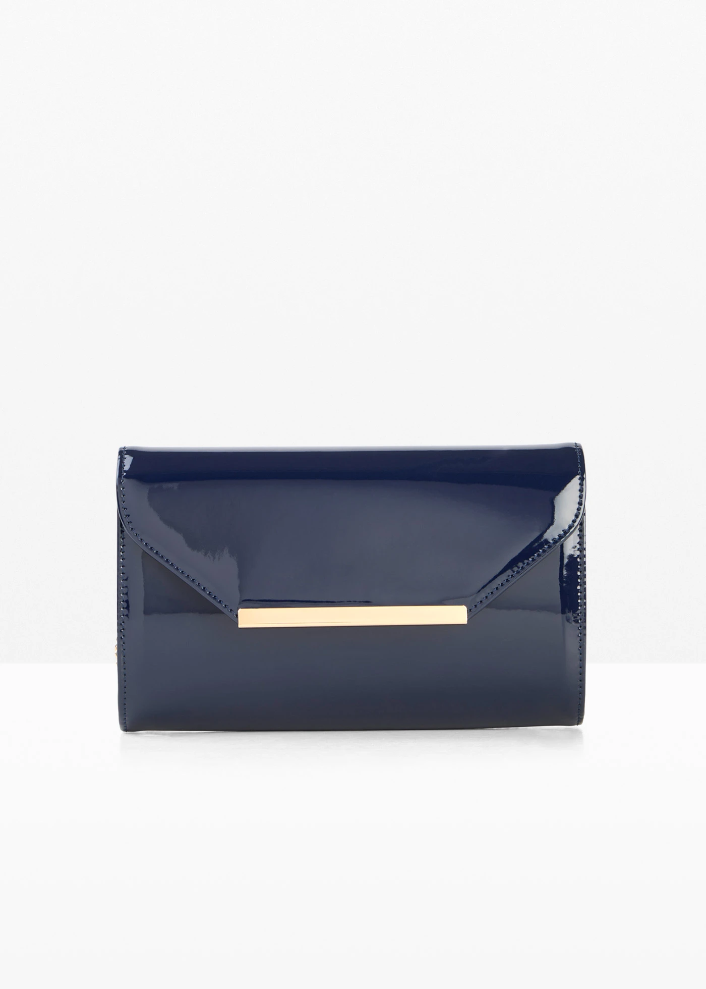 Pochette effet verni • bleu foncé • Boutique bonprix