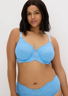 Minimizer bh met gouden details, Kleur: babyblauw