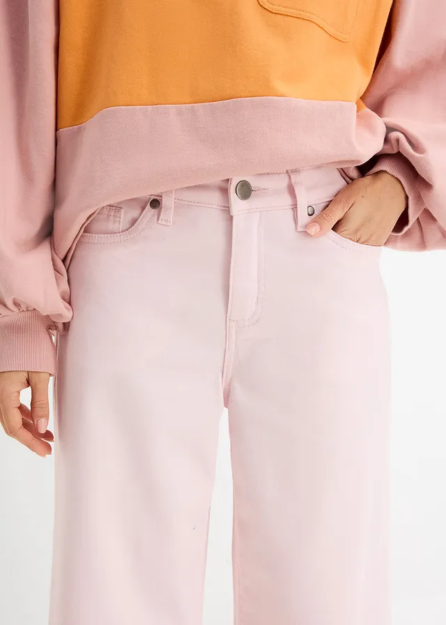 Culotte in een elastische katoenmix • lichtroze • product-page.page-title-suffix