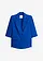 Blazer met modieus geaccentueerde schouders, Kleur: kobaltblauw