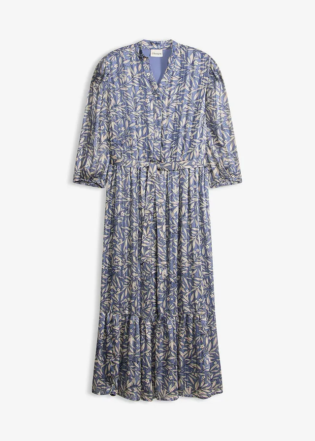 Rochie-cămașă din șifon