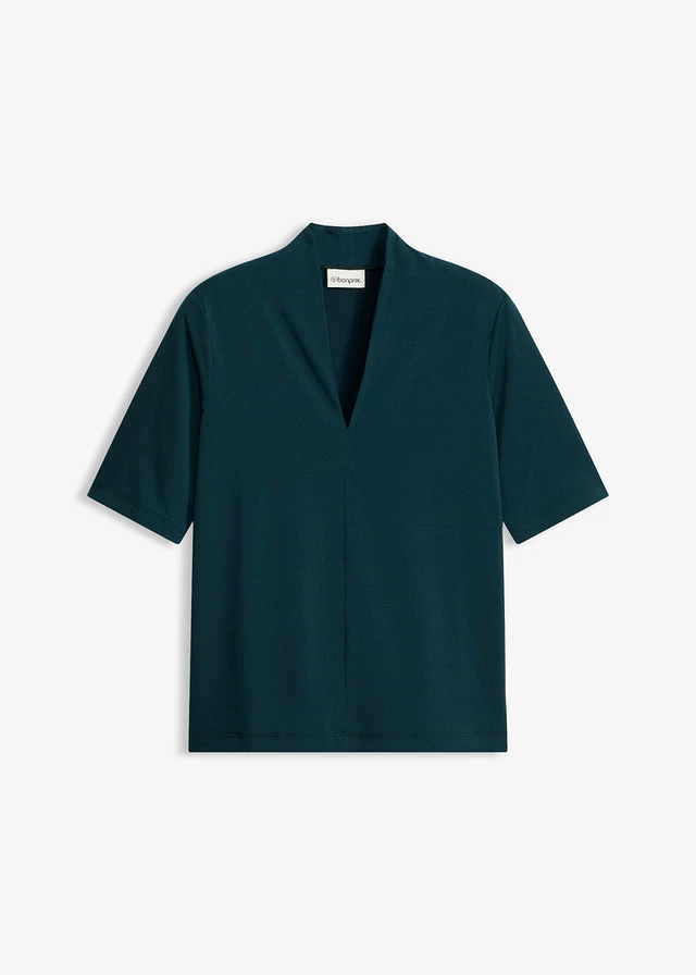 Shirt met een kelkkraag