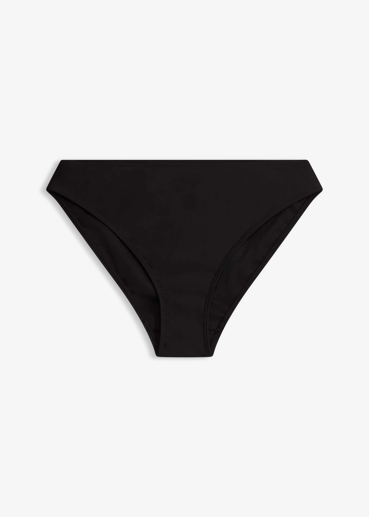 Bikinové kalhoty s vysoce vykrojenými nohavičkami (2 ks v balení) • černá + černá • bonprix obchod