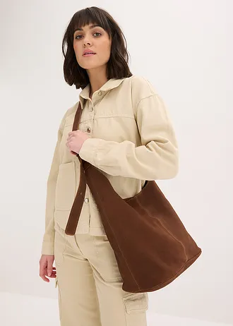 Sac en suédine • cappuccino • Boutique bonprix