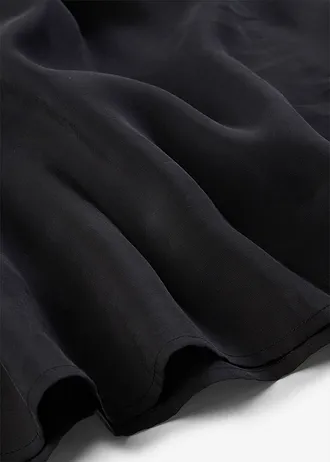 Bluză-top din amestec de viscoză • negru • magazin bonprix