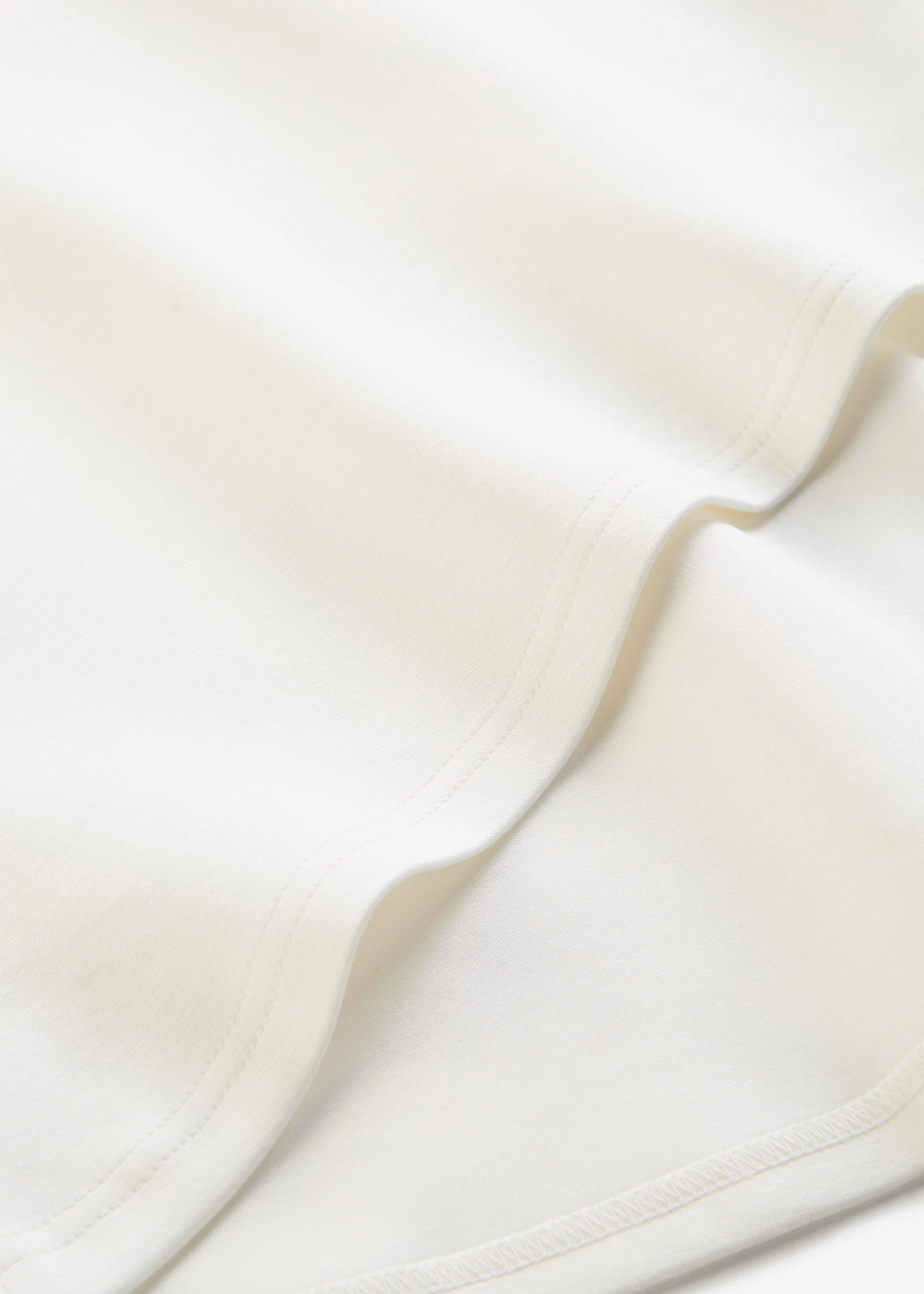 Jersey jurk van een soepele viscosemix • wolwit • bonprix online shop